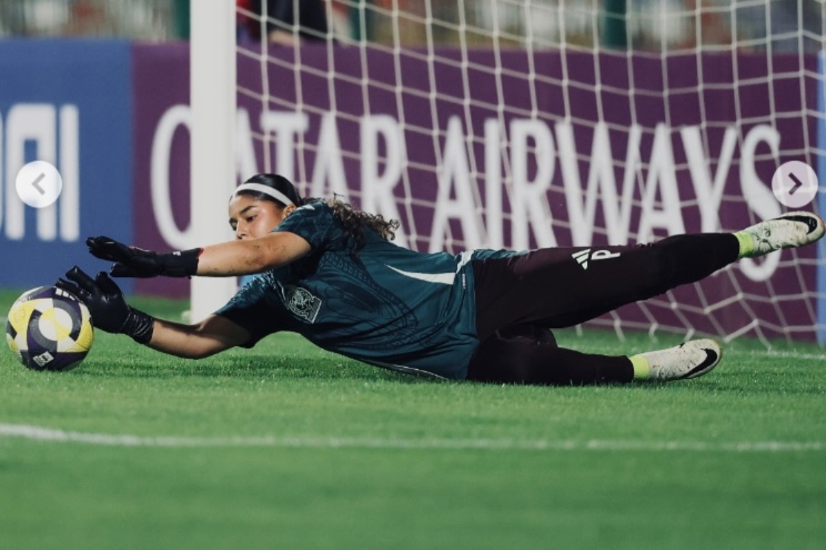 Valentina Murrieta, la portera que empuja al Tri Sub-17 a semifinales