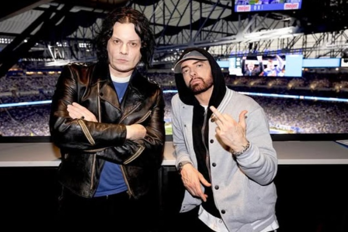 Jack White y Eminem sorprenden en Thanksgiving de la NFL