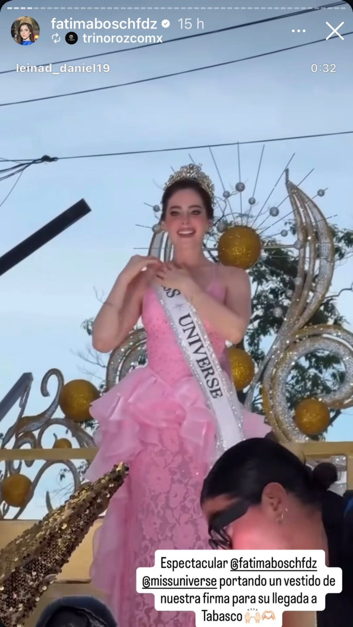 Fátima Bosch, Miss Universo