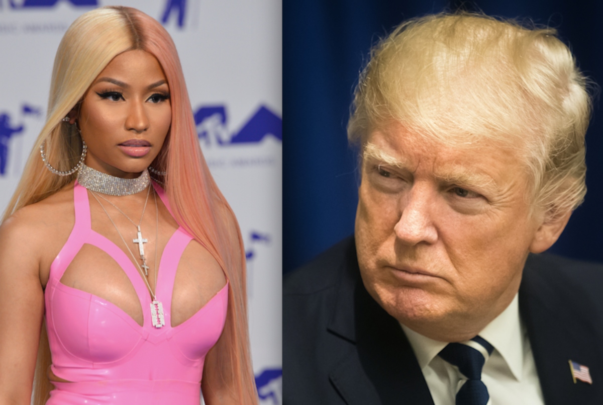 ¿Nicki Minaj apoya la agenda política de Trump? Unos mensajes desatan duras críticas