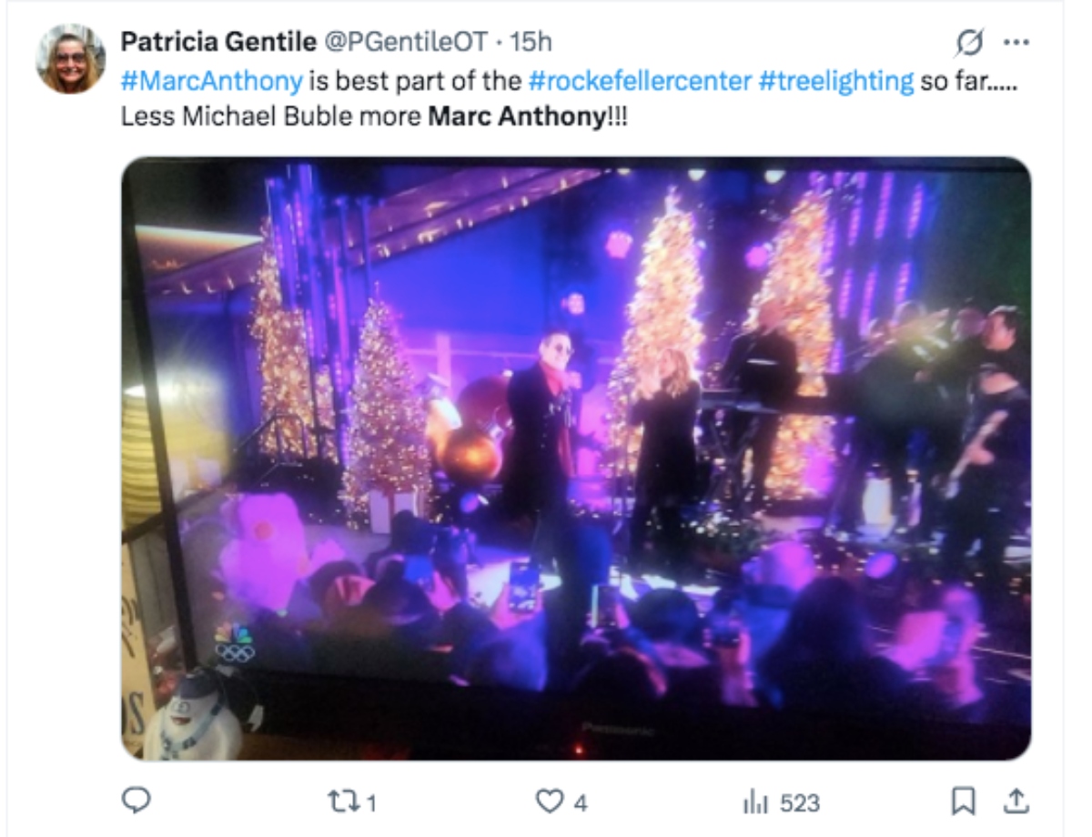 Navidad, Marc Anthony, Michael Bublé'