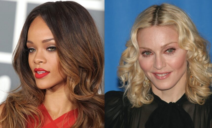 Música, Rihanna, Madonna