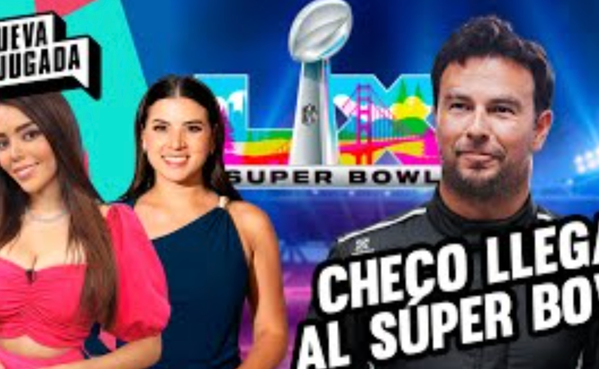 Checo en el Super Bowl