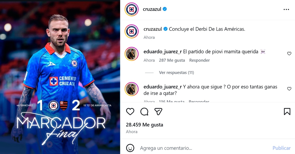Flamengo, Cruz Azul
