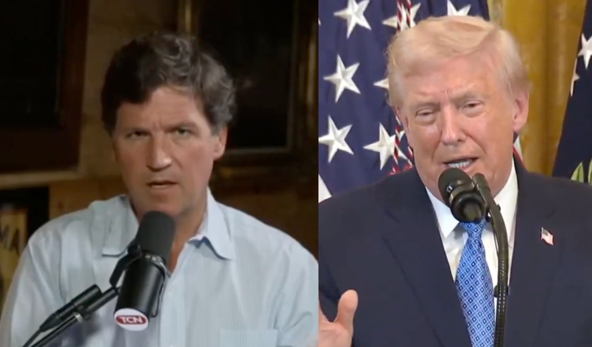 Tucker Carlson afirma que Trump anunciará una guerra con Venezuela en discurso a la nación