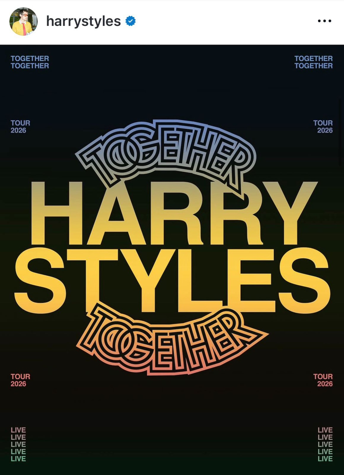 Harry Styles, gira