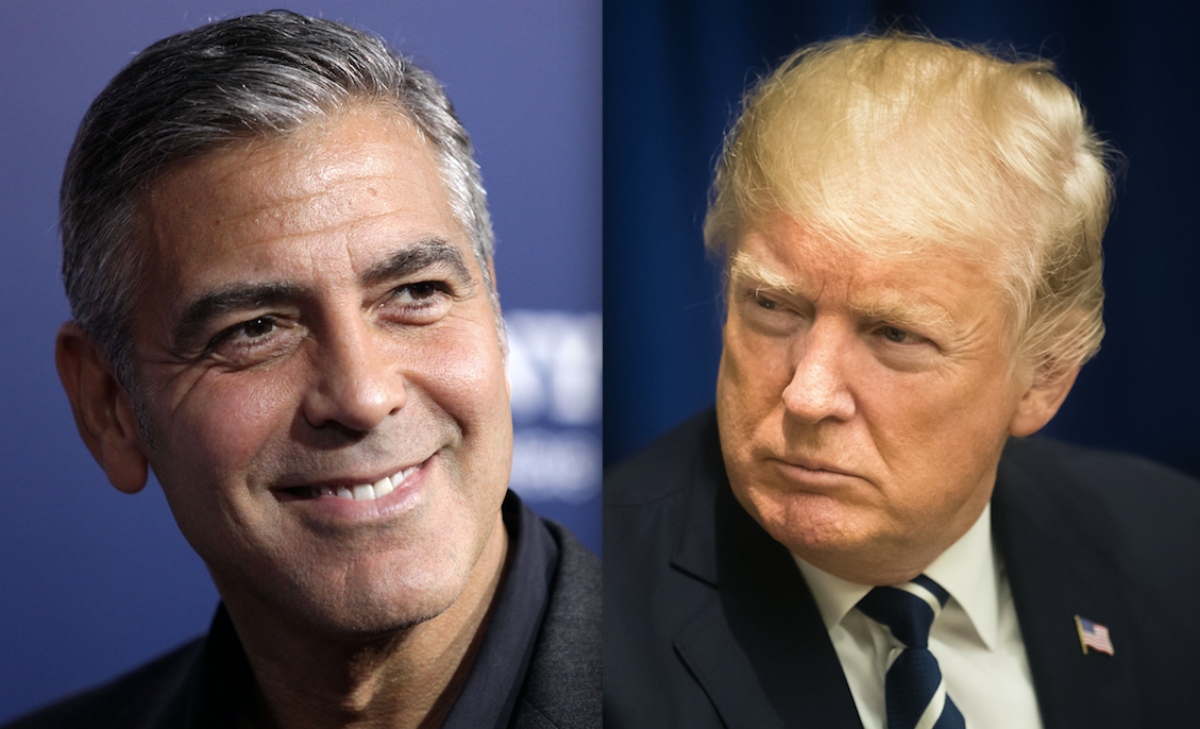 George Clooney manda mensaje a Trump por burlarse de su nueva nacionalidad francesa