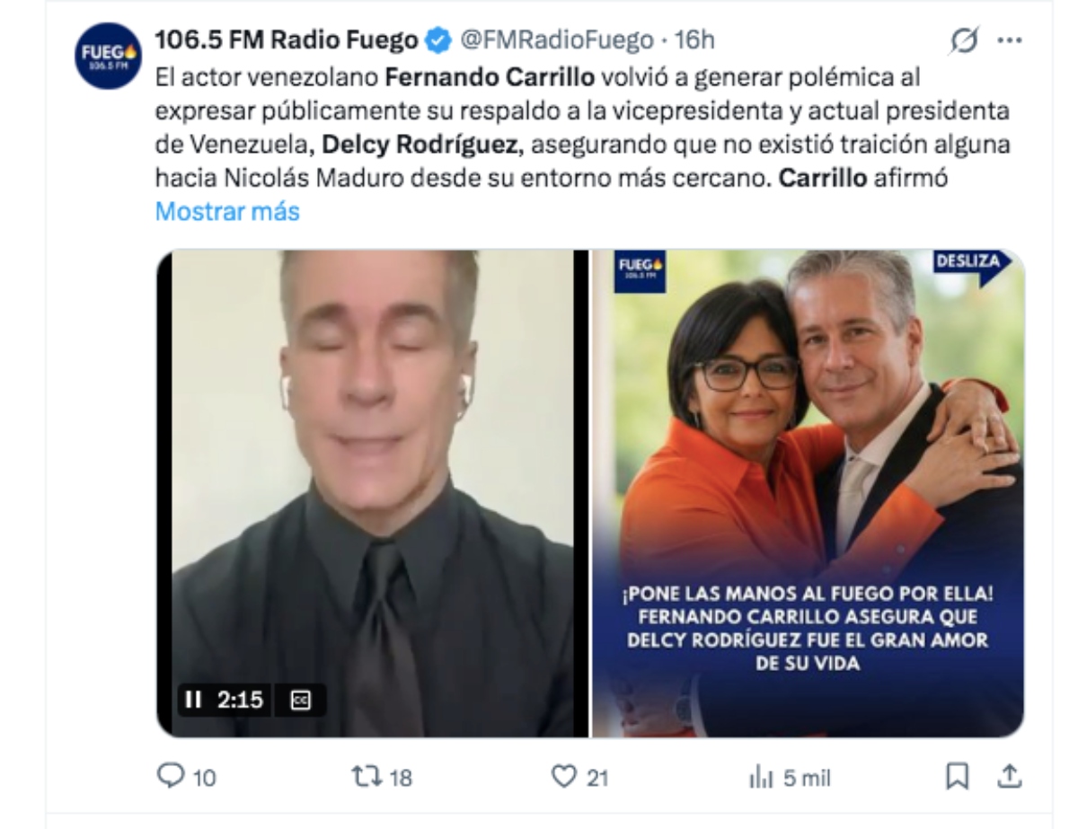 Fernando Carrillo, famosos