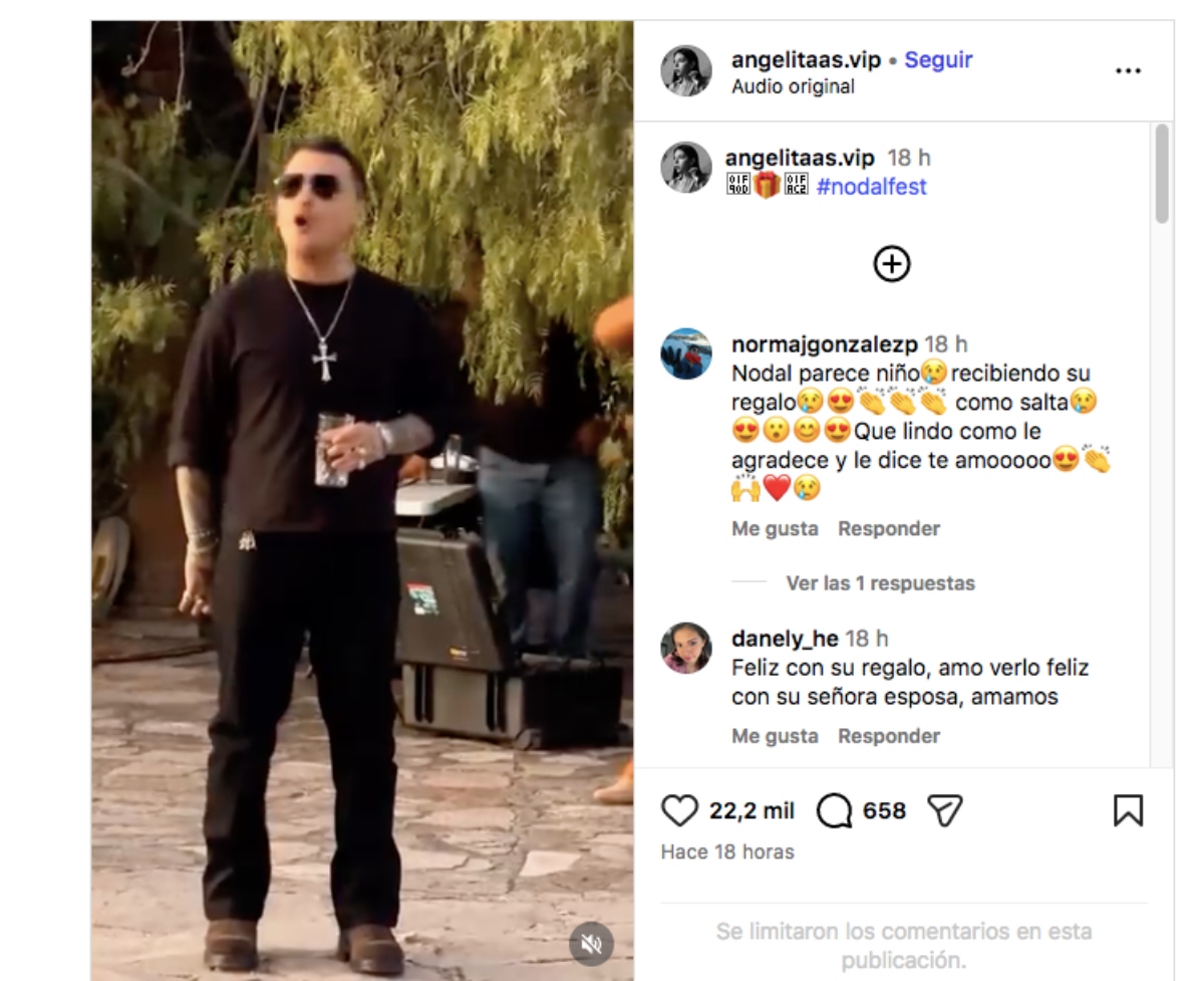 Ángela Aguilar, Christian Nodal