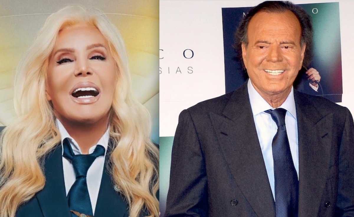 Susana Giménez defiende a Julio Iglesias, pese a que le robó un beso en la boca