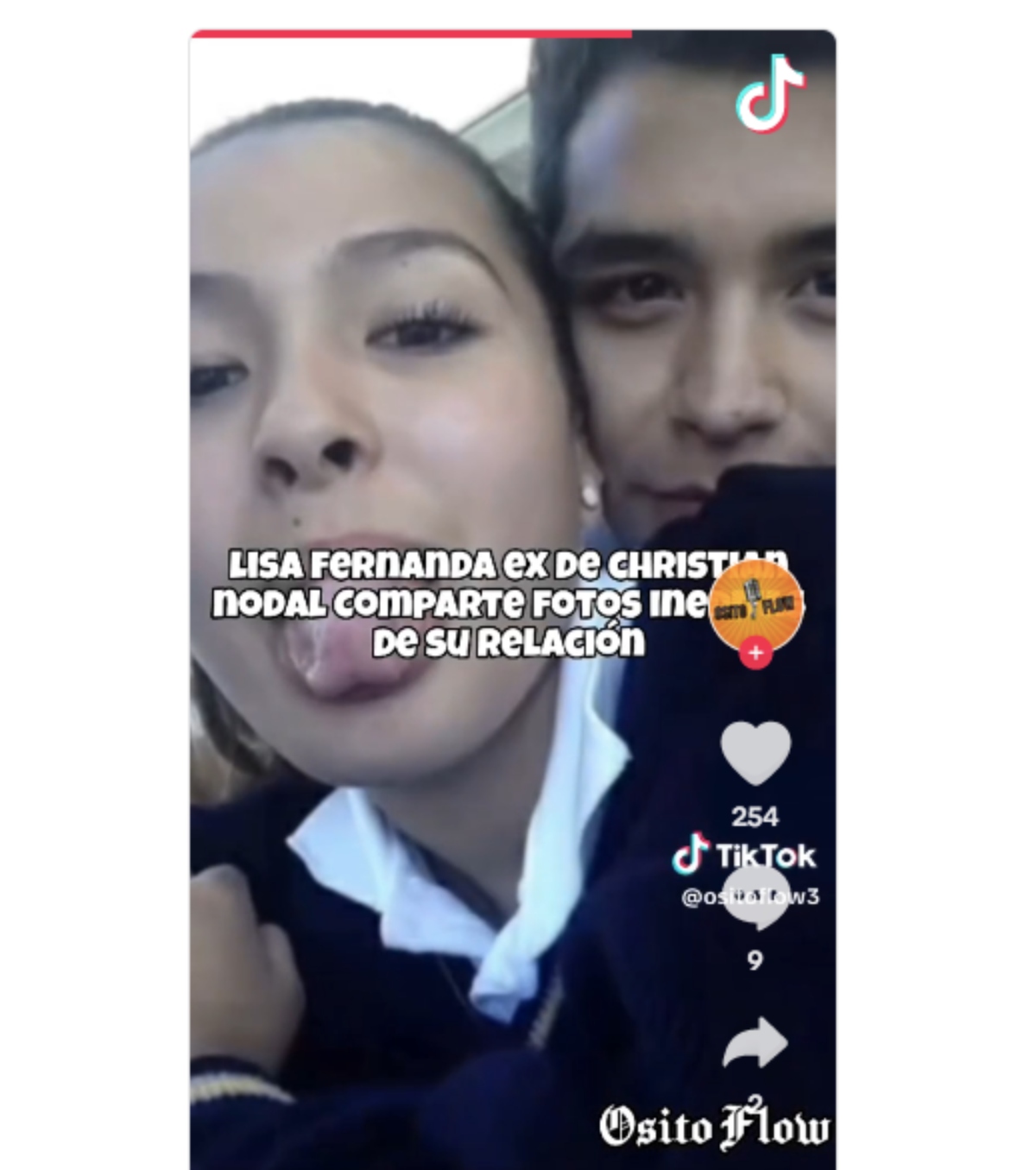 Christian Nodal, ex novia