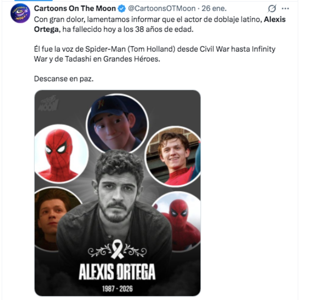 Alexis Ortega, cine, televisión