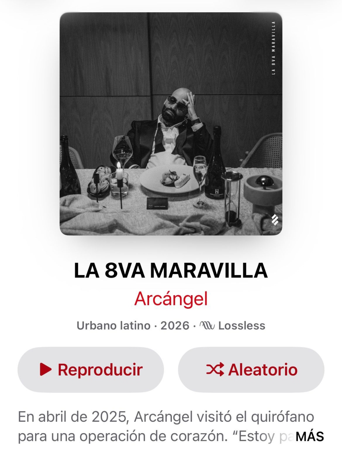 Arcángel, música