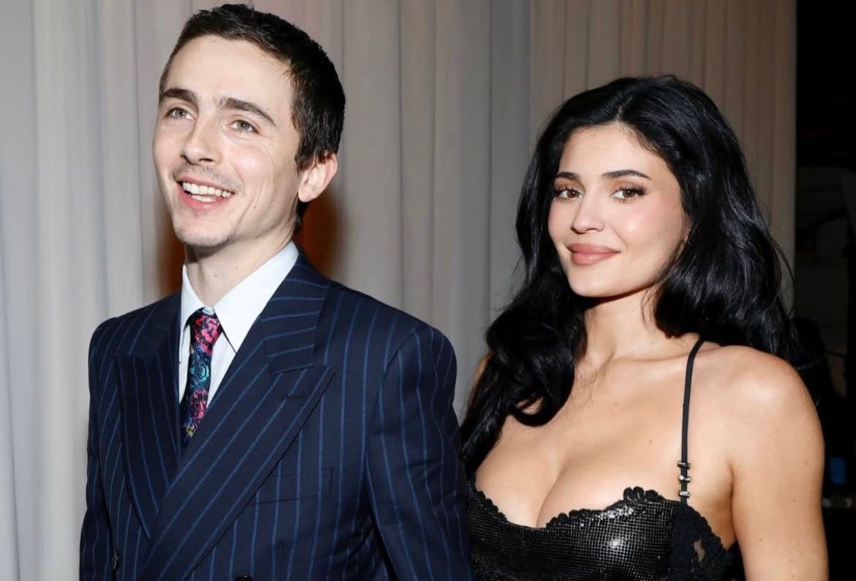 Timothée Chalamet le dedica el premio de Mejor Actor a su novia Kylie Jenner
