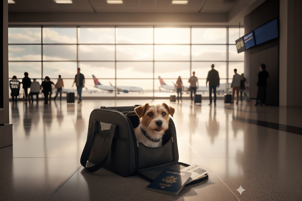 Guía 2026: Cómo viajar con tu mascota en avión dentro de EE.UU. (Precios, Reglas y Trucos)