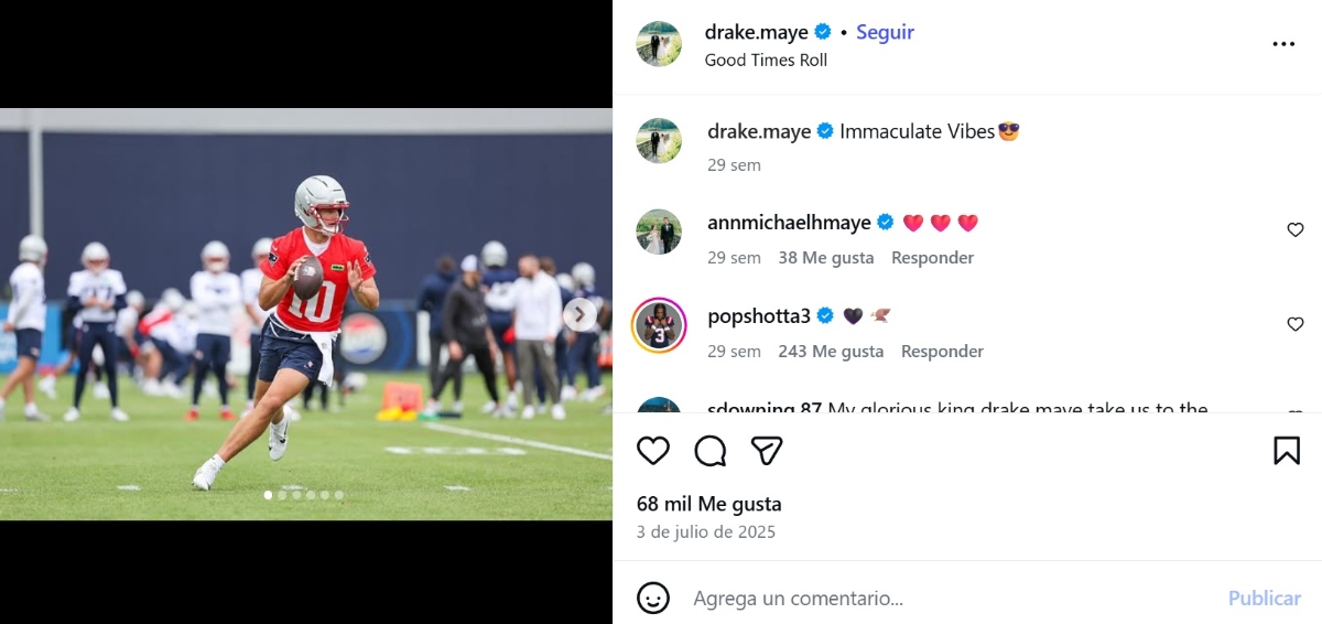 NFL, Drake Maye