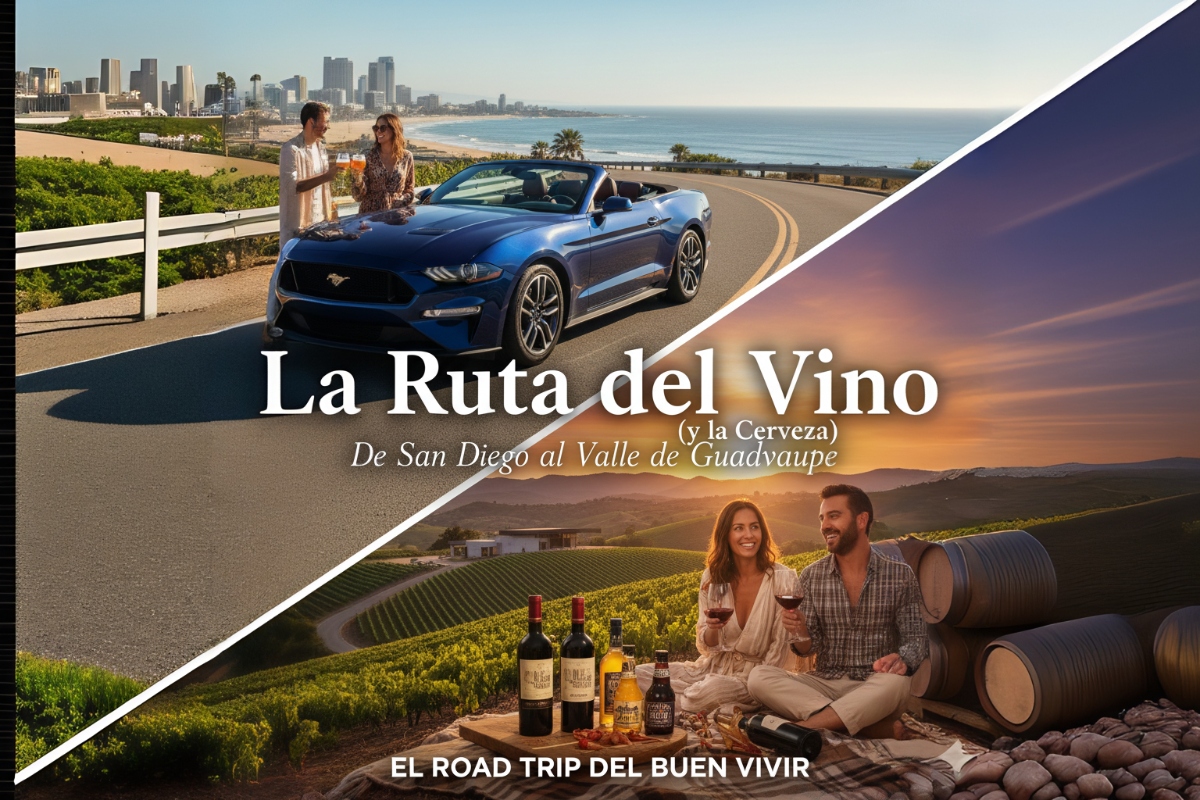 La Ruta del Vino (y la Cerveza): De San Diego al Valle de Guadalupe, el road trip del buen vivir