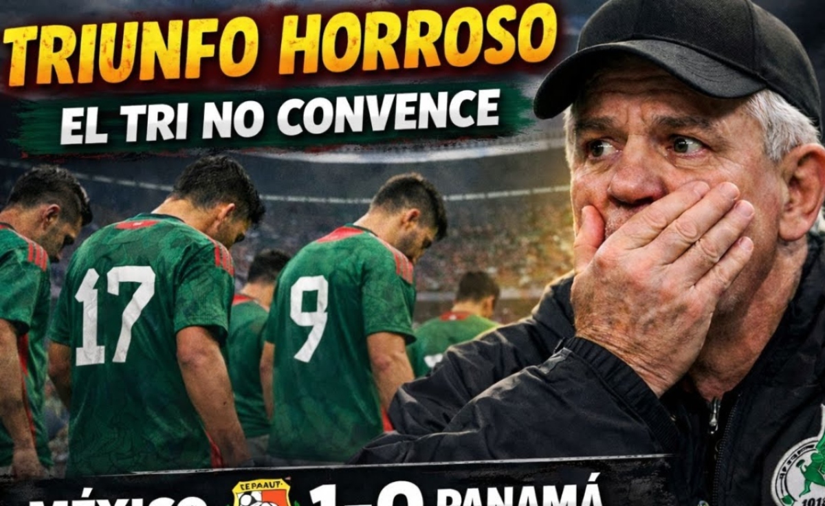 ¡Desesperante actuación del Tri!