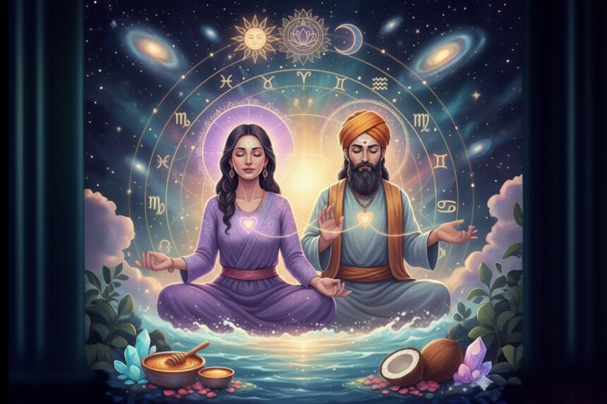 Amor 2026 horóscopo védico, Amor 2026, horóscopo védico, astrología védica, El Sexto Sentido, QuéOnnda
