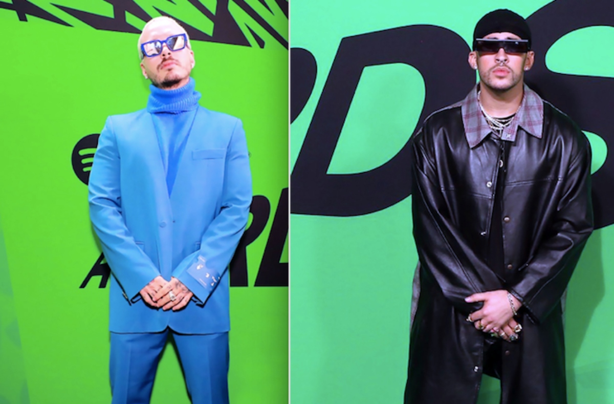 J Balvin apoya a Bad Bunny