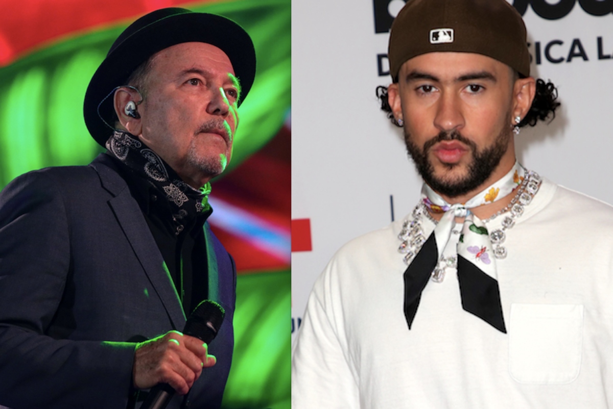Rubén Blades manda mensaje al ver hacer historia a Bad Bunny en los Grammy