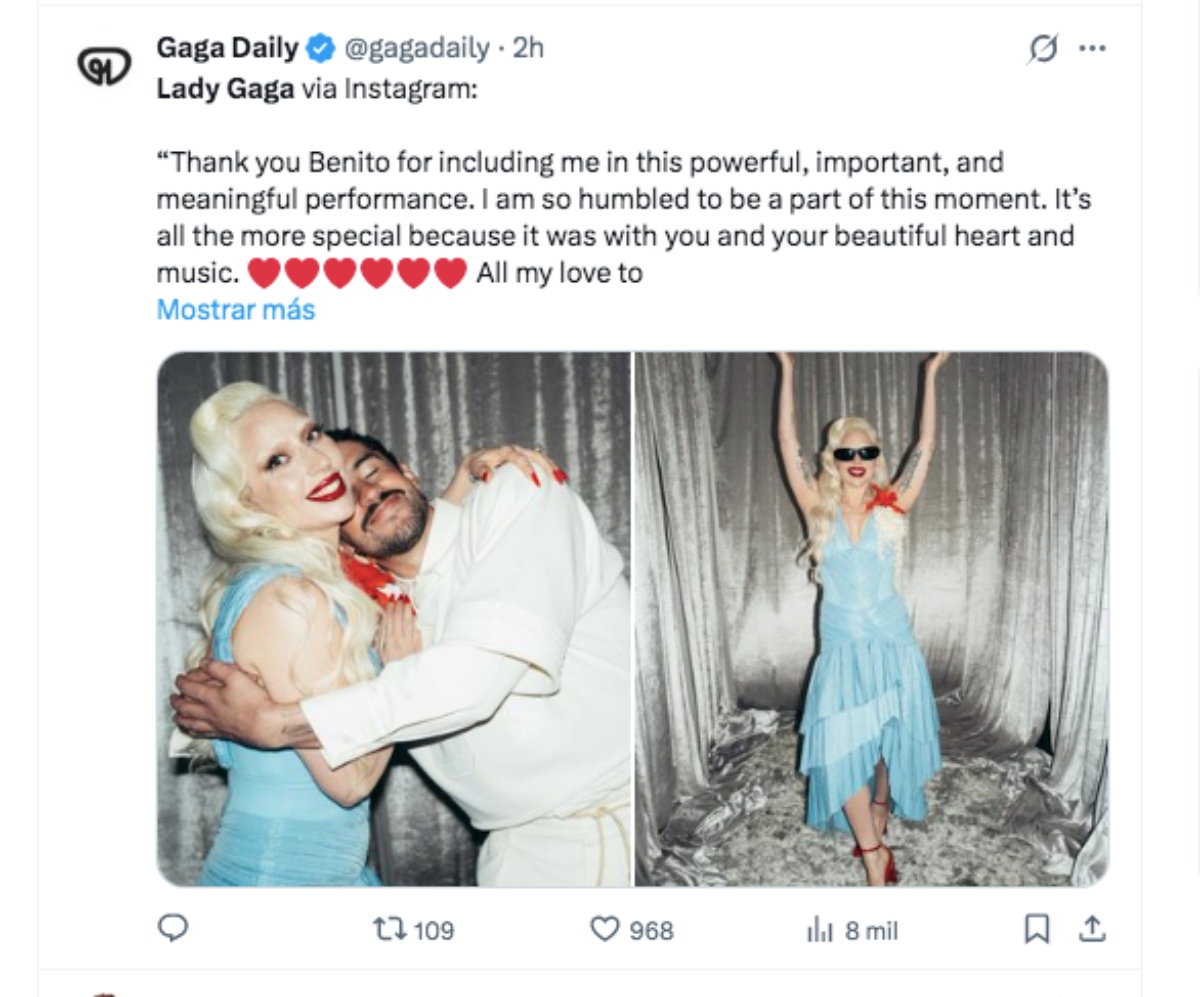 Lady Gaga, Bad Bunny