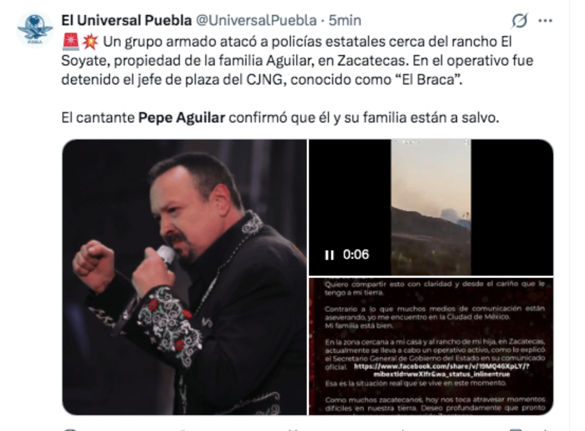 Pepe Aguilar, famosos