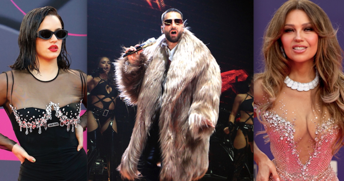 Rosalía, Thalía, Maluma y Romeo Santos: La nueva música de la semana