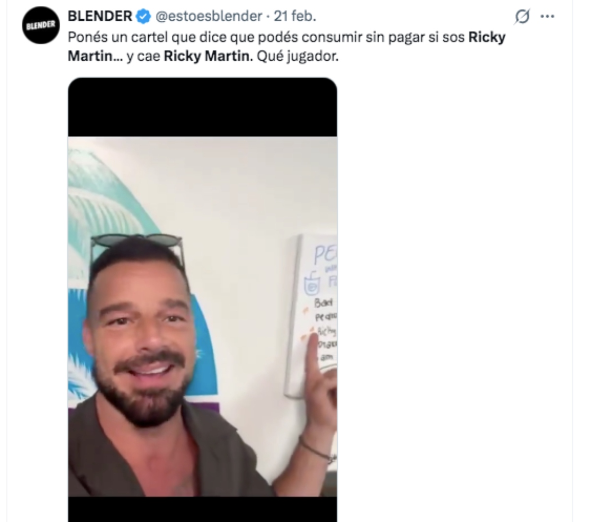 Ricky Martin viral, música