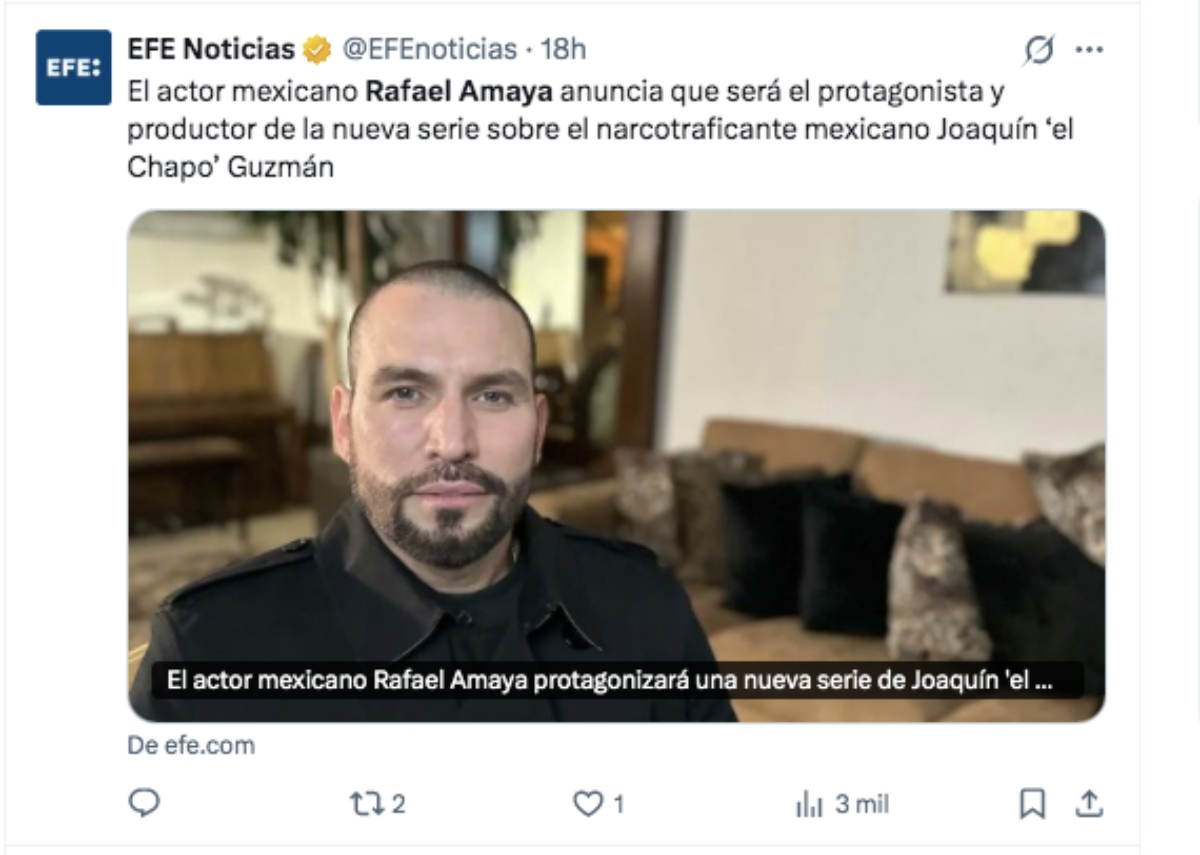 Rafael Amaya Chapo, televisión