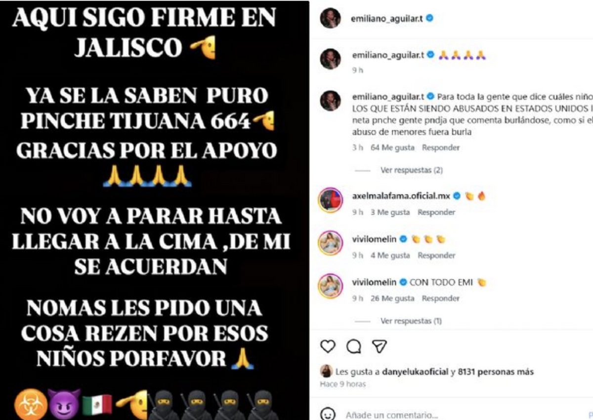 Emiliano Aguilar mensajes violencia México