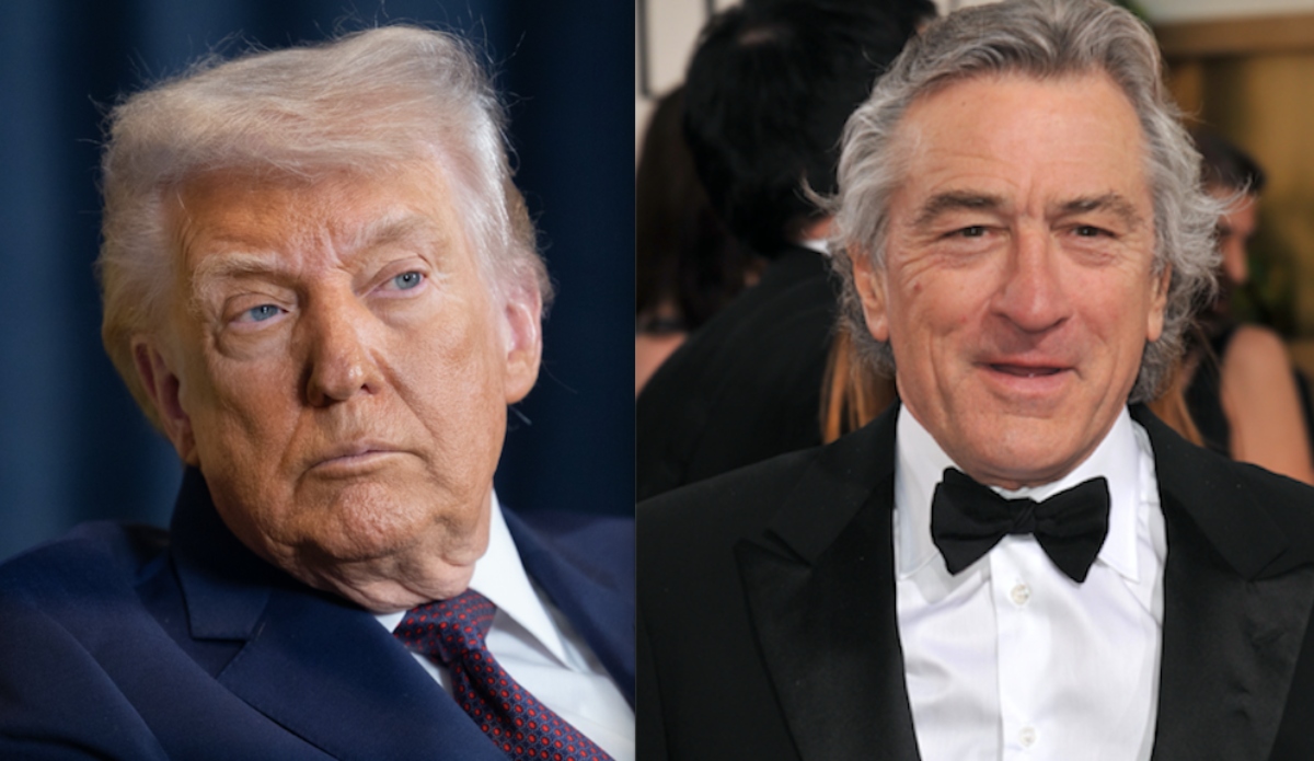 Trump asegura que Robert De Niro es ‘mentalmente inestable’