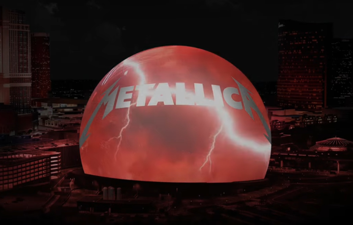 Metallica residencia Las Vegas, The Sphere