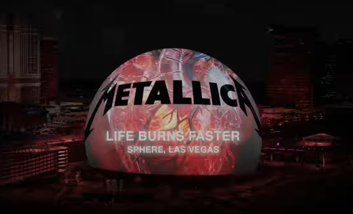 Metallica estrenará su residencia en ‘La Sphere’ de Las Vegas