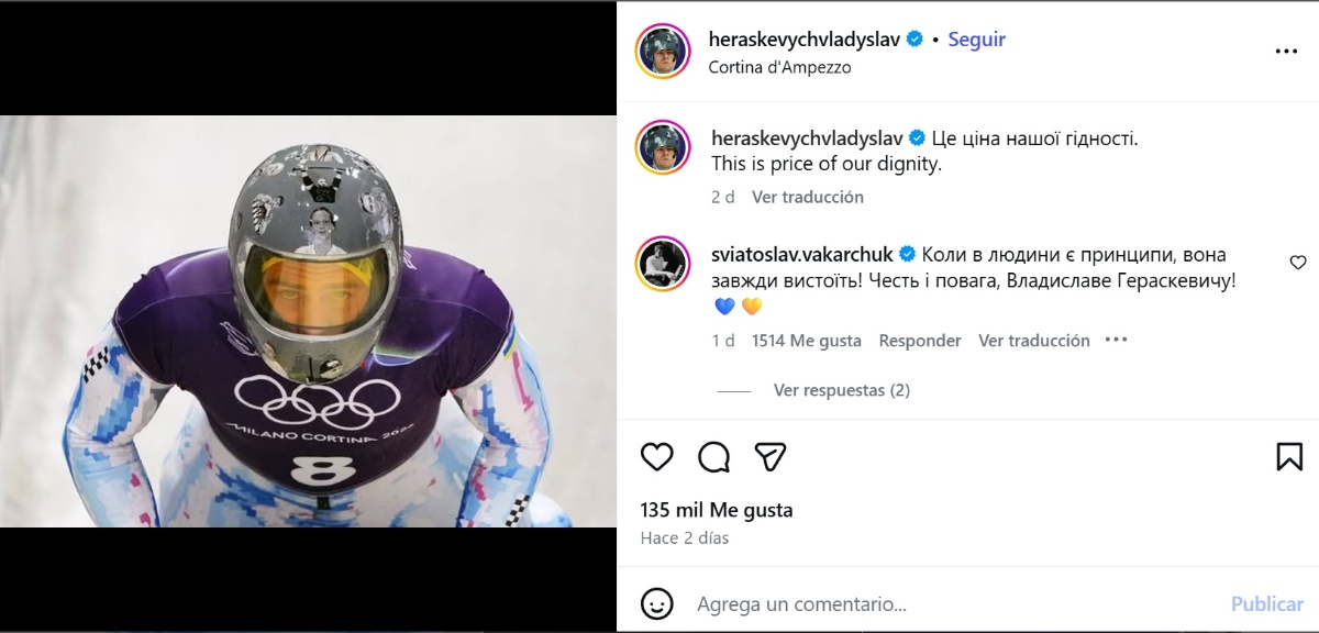 Milán-Cortina 2026, Vladyslav Heraskevych