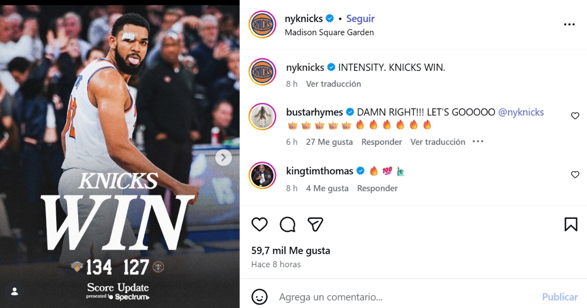 NBA, Knicks