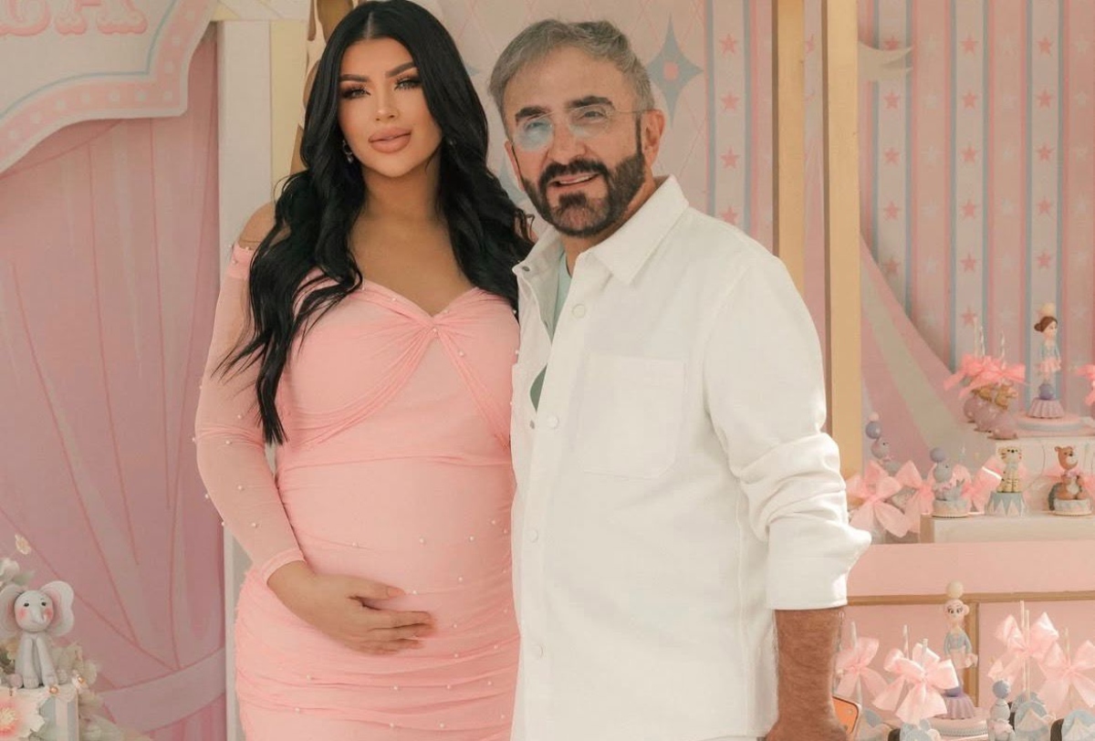 Muestran a la bebita de Vicente Fernández Jr y Mariana González