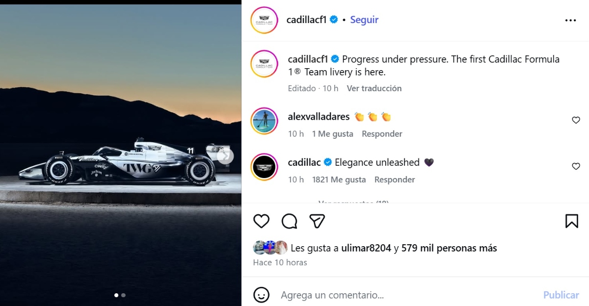 Cadillac F1