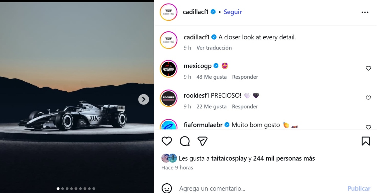 Cadillac F1