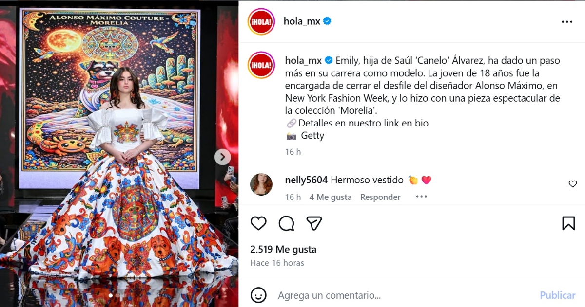 Emily hija Canelo Álvarez