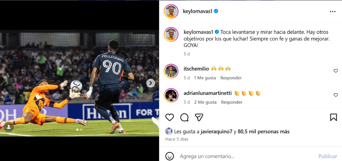 Keylor Navas MLS