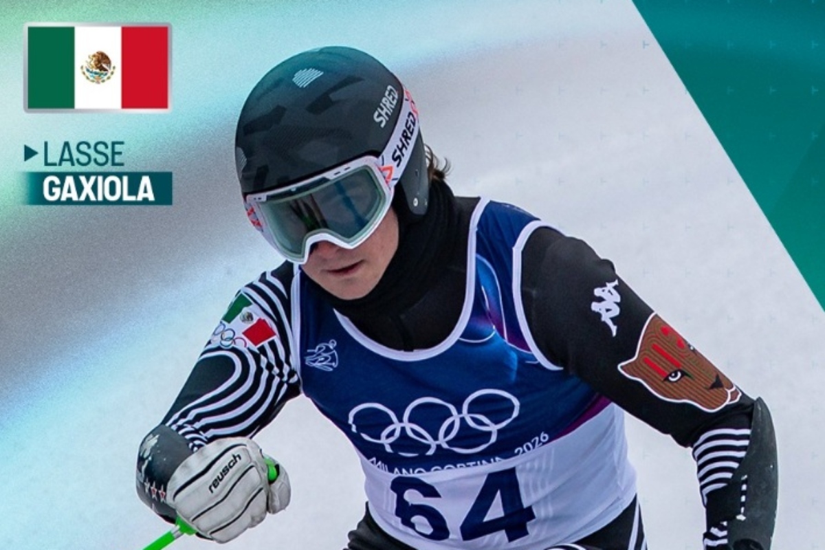 Lasse Gaxiola cierra la participación de México en Milano-Cortina 2026