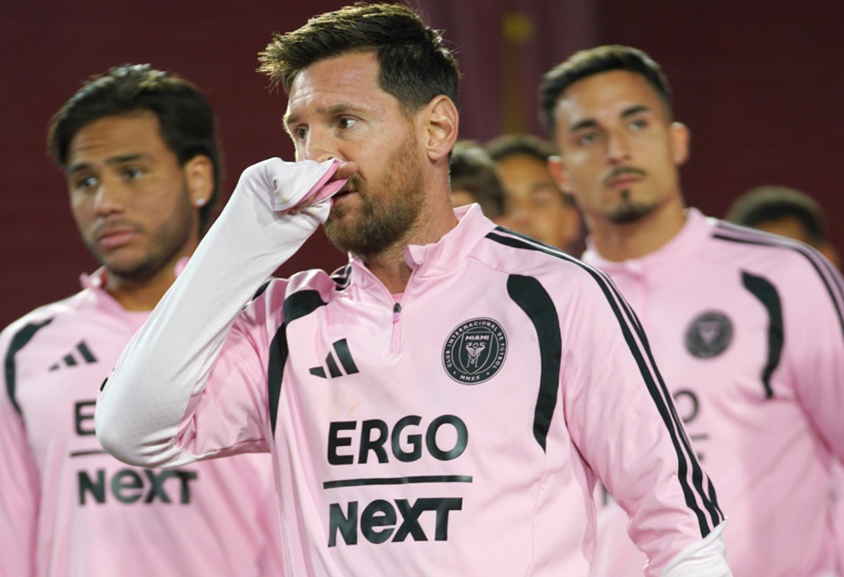 ¡Messi fuera de control! Intentó encarar a los árbitros tras la humillación del Inter Miami ante LAFC