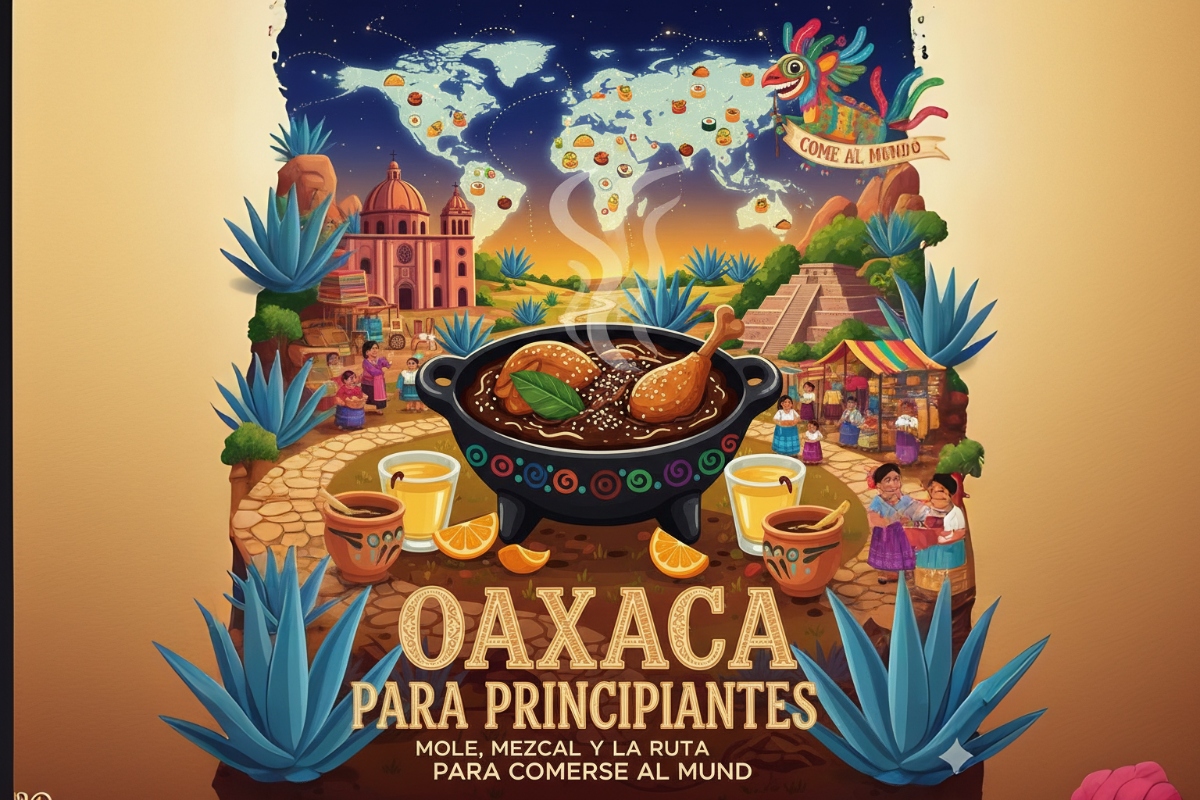 Oaxaca para principiantes: Mole, mezcal y la ruta para comerse al mundo