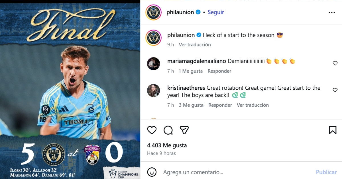 Philadelphia Union Concachampions 2026