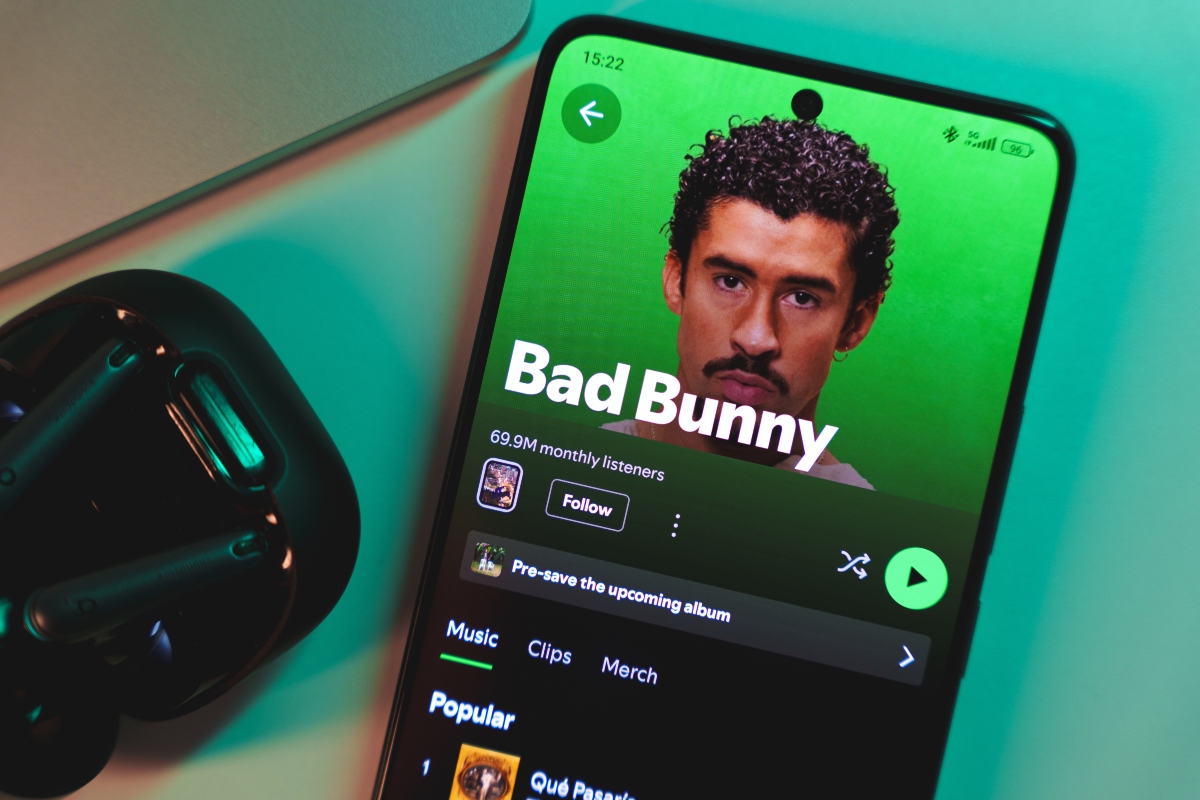 Bad Bunny sube 470% sus reproducciones gracias al Super Bowl