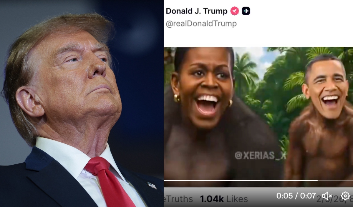 Trump rompe el silencio: «No pediré disculpas» por el polémico video sobre los Obama