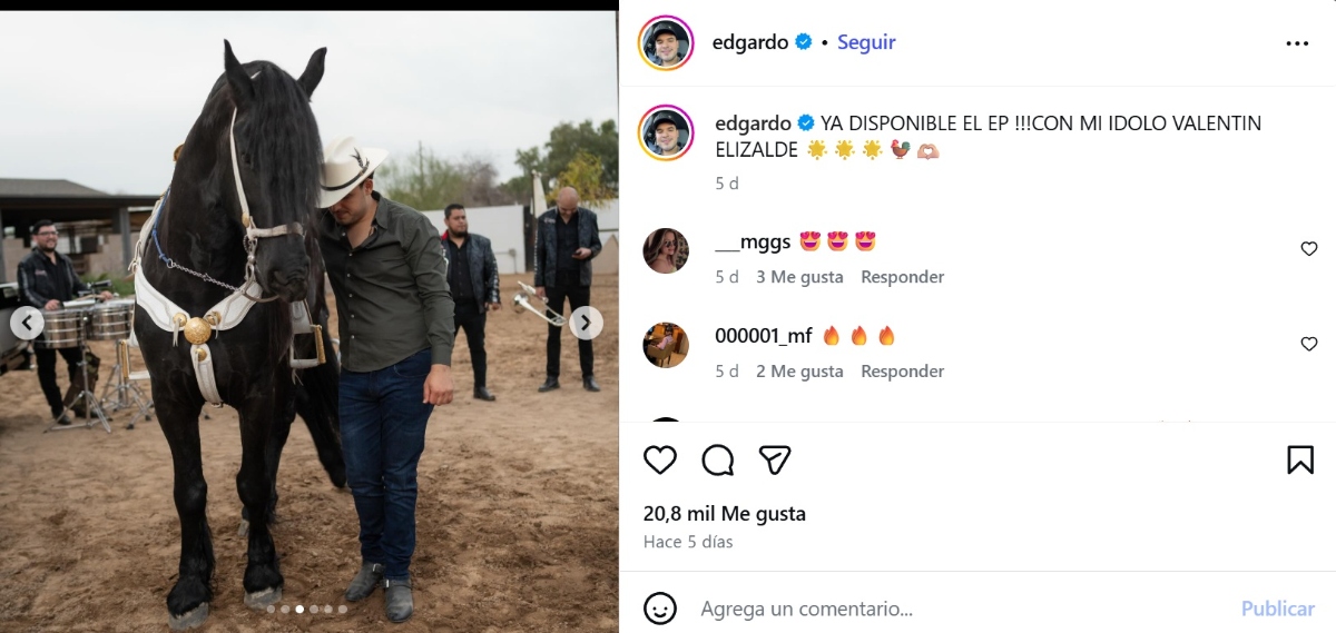 Valentín Elizalde Vencedor