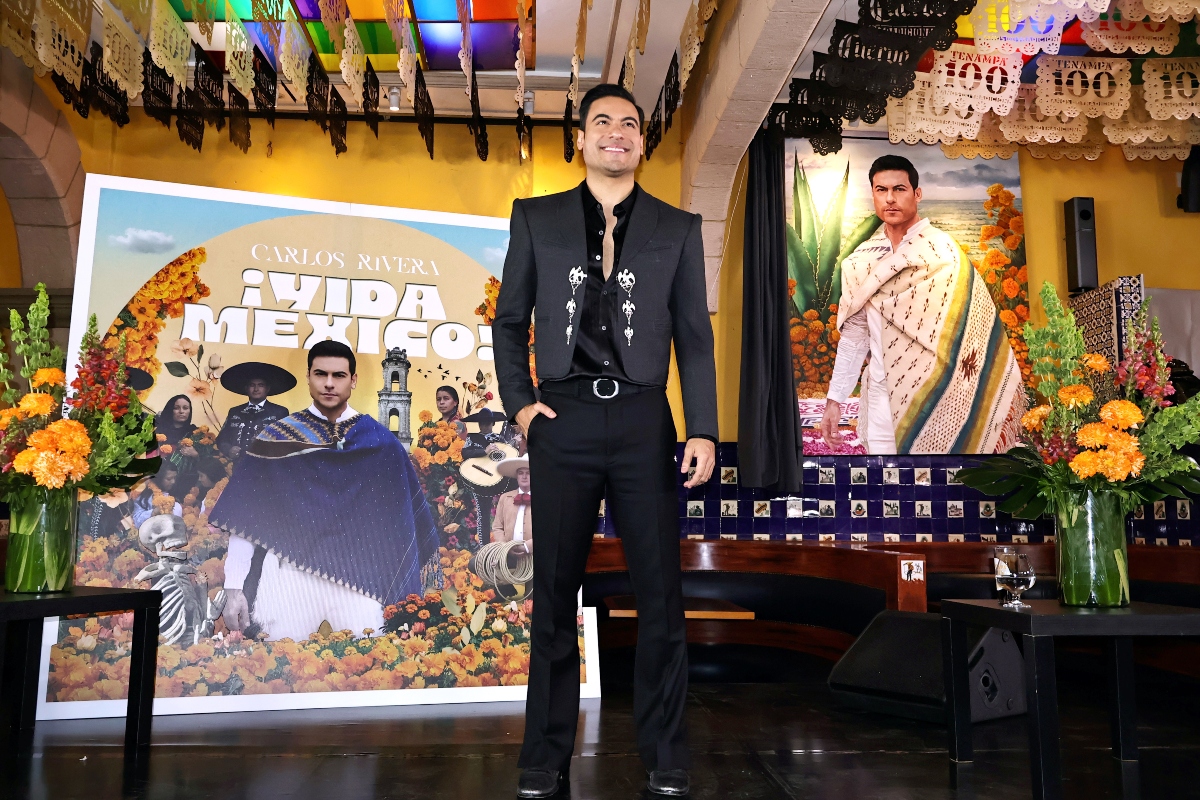 Carlos Rivera presenta ‘Vida México’, su nuevo disco