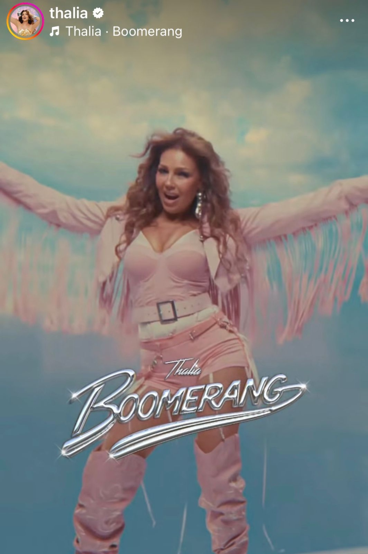 Thalía nuevo disco cumbia
